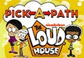 Gra Pick-a-Path The Loud House